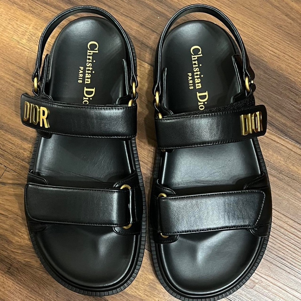Black sandals